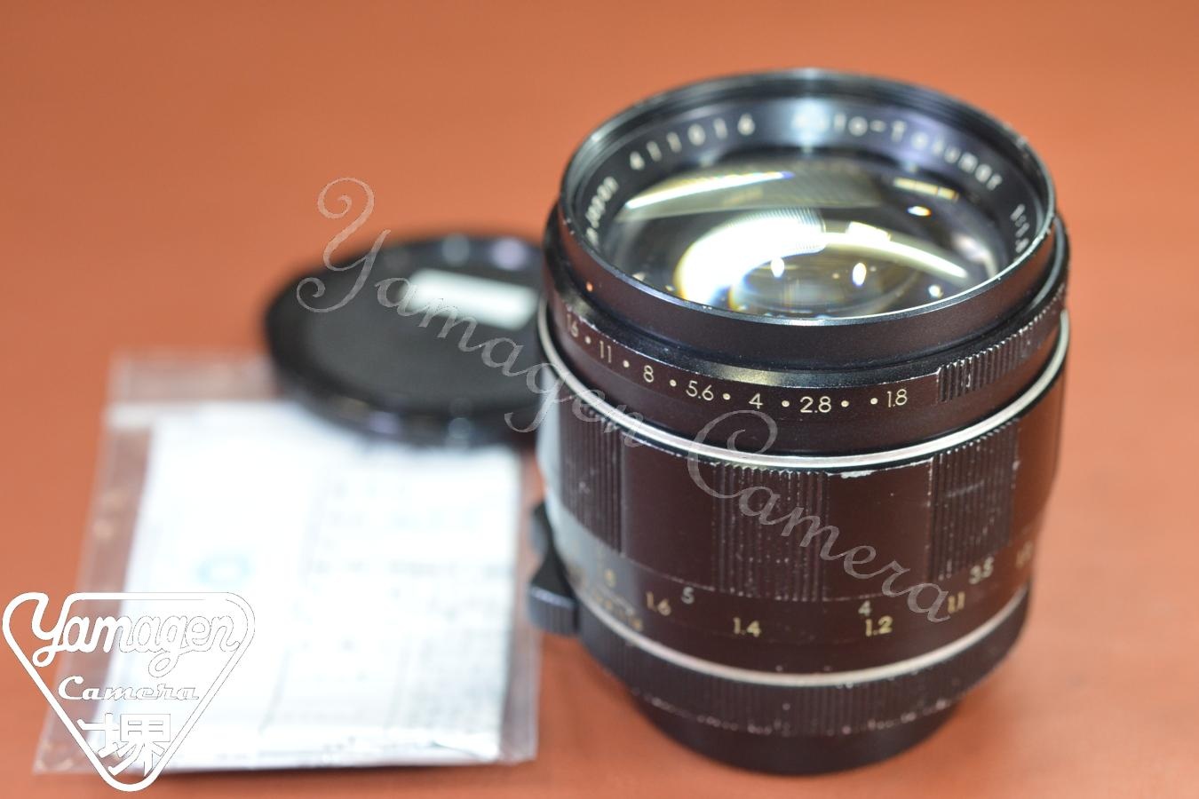 【希 少】Asahi Opt.Co. Auto-Takumar 85mm F1.8 整備済 【M42マウントレンズ】