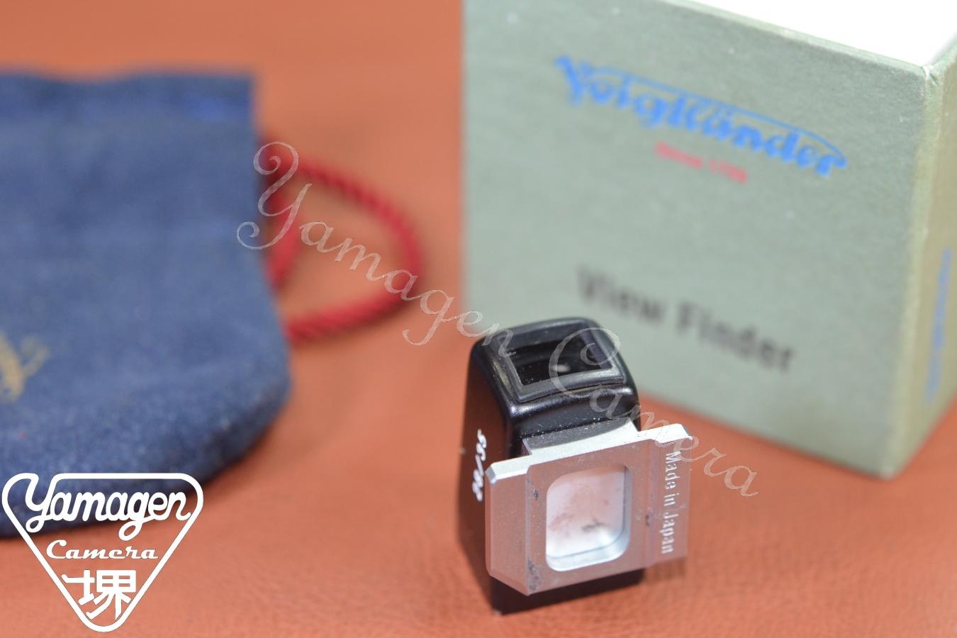 【希 少】Voigtlander 28/35 mini View Finder Black Paint 【元箱付】