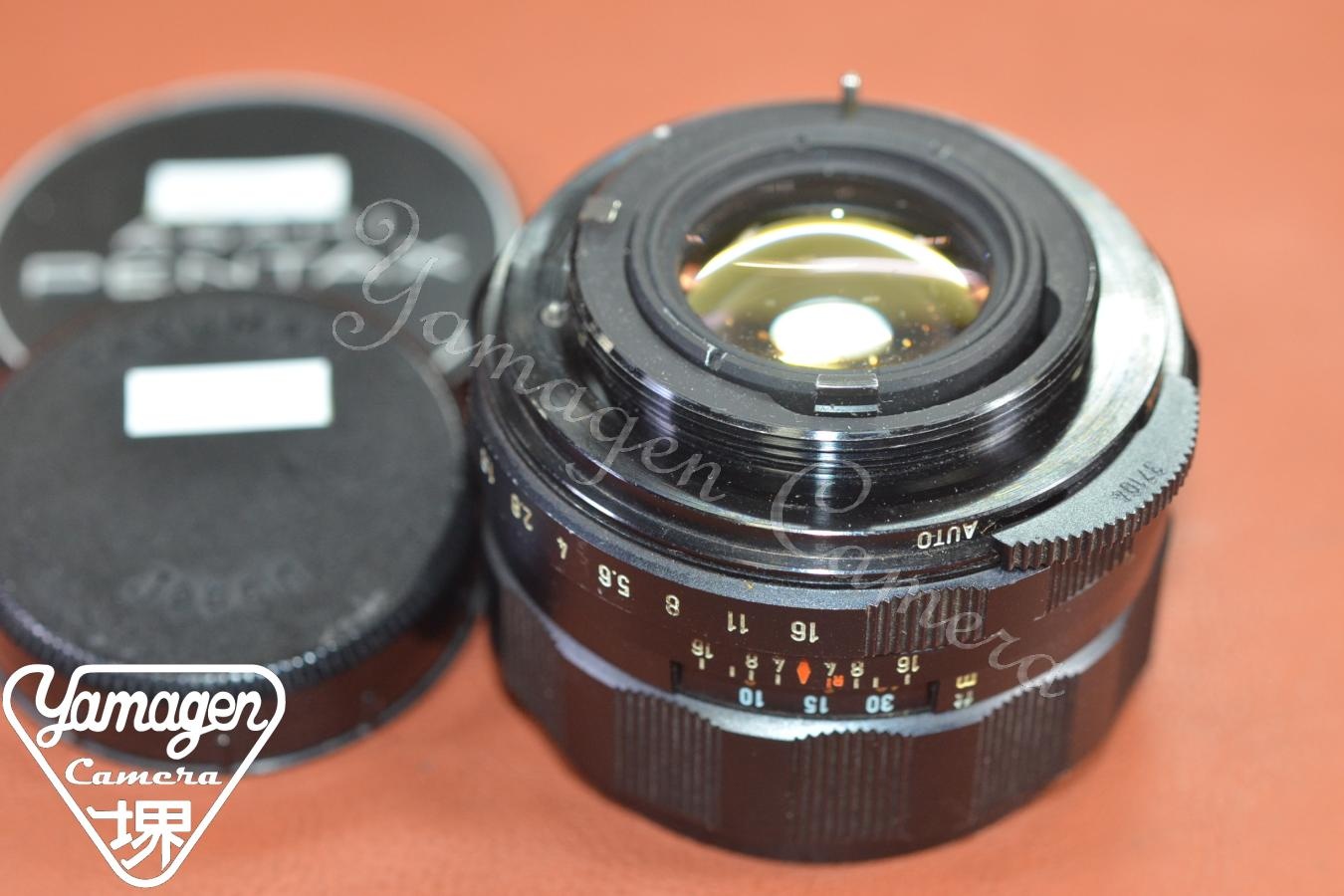 Asahi Opt.Co. Super-Multi-Coated Takumar 55mm F1.8【カメラ女子に絶大な人気のオールドレンズ M42マウントレンズ】