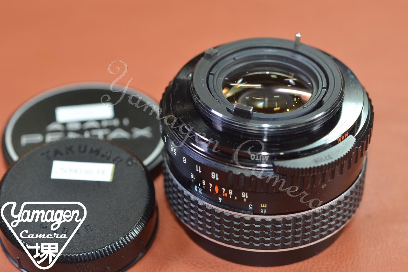 Asahi Opt.Co. SMC TAKUMAR 55mm F1.8【カメラ女子に絶大な人気のオールドレンズ M42マウントレンズ】