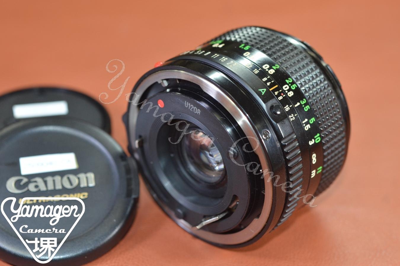 Canon  NEW FD 35mm F2.8【カメラ女子に絶大な人気のオールドレンズ】