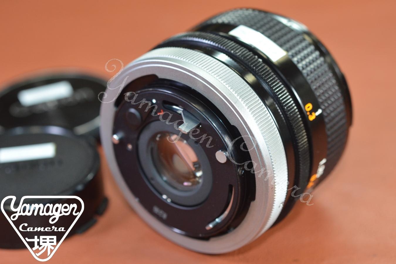 Canon FD 28mm F2.8 S.C.【カメラ女子に絶大な人気のオールドレンズ】