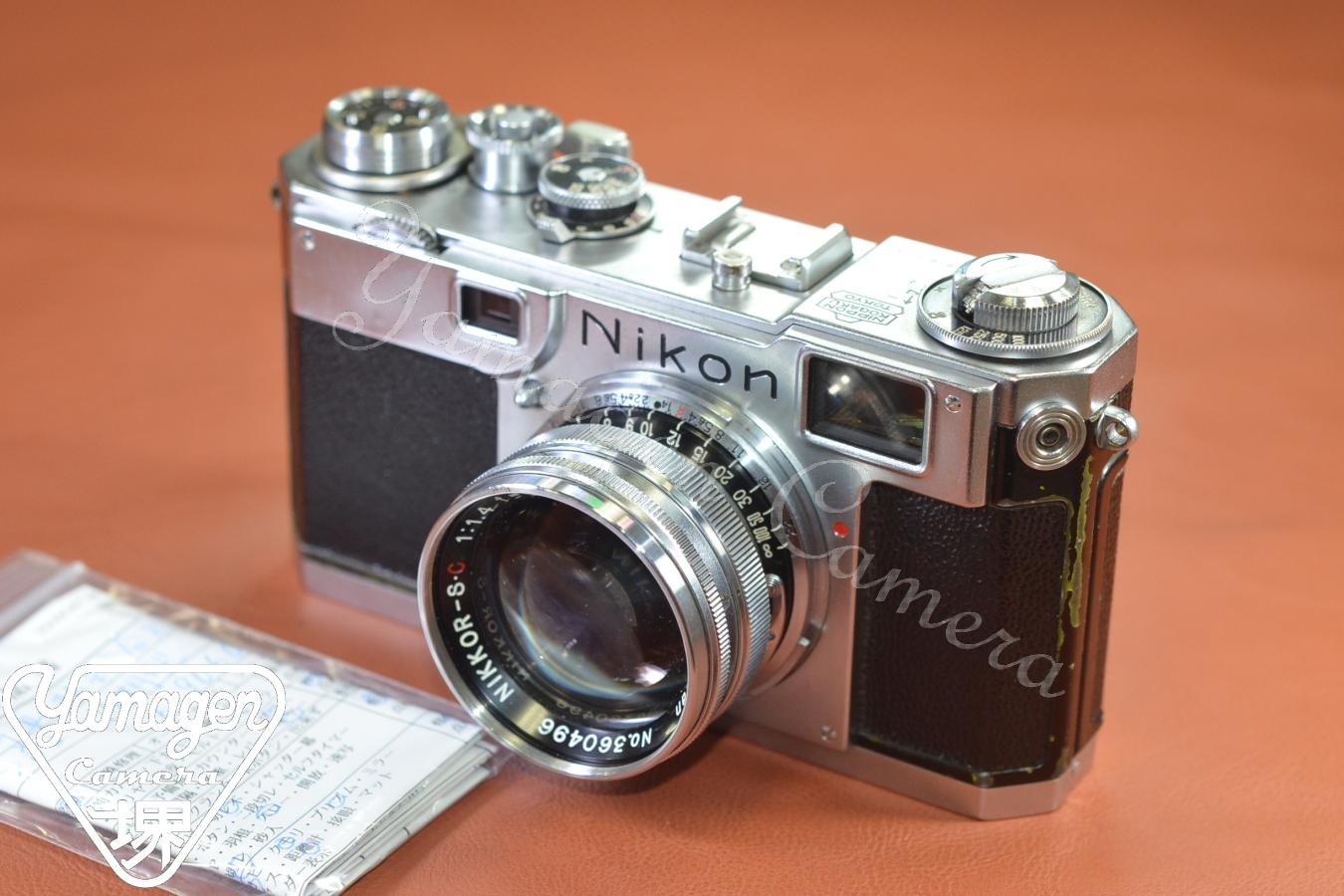 Nikon S2 後期型 Nippon Kogaku NIKKOR-S 5cm F1.4付【整備済】