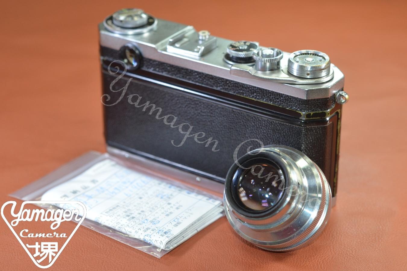 Nikon S2 後期型 Nippon Kogaku NIKKOR-S 5cm F1.4付【整備済】