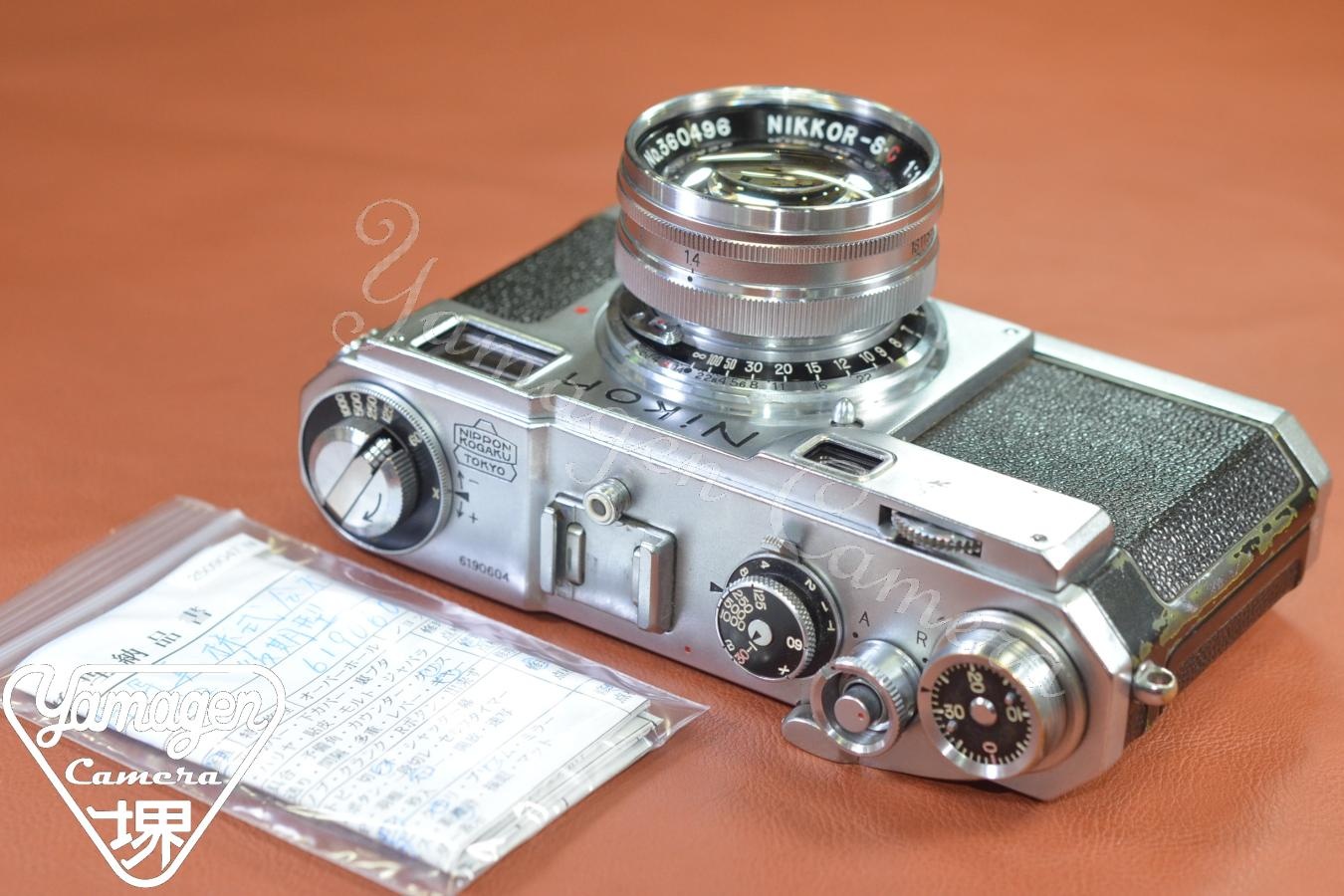 Nikon S2 後期型 Nippon Kogaku NIKKOR-S 5cm F1.4付【整備済】