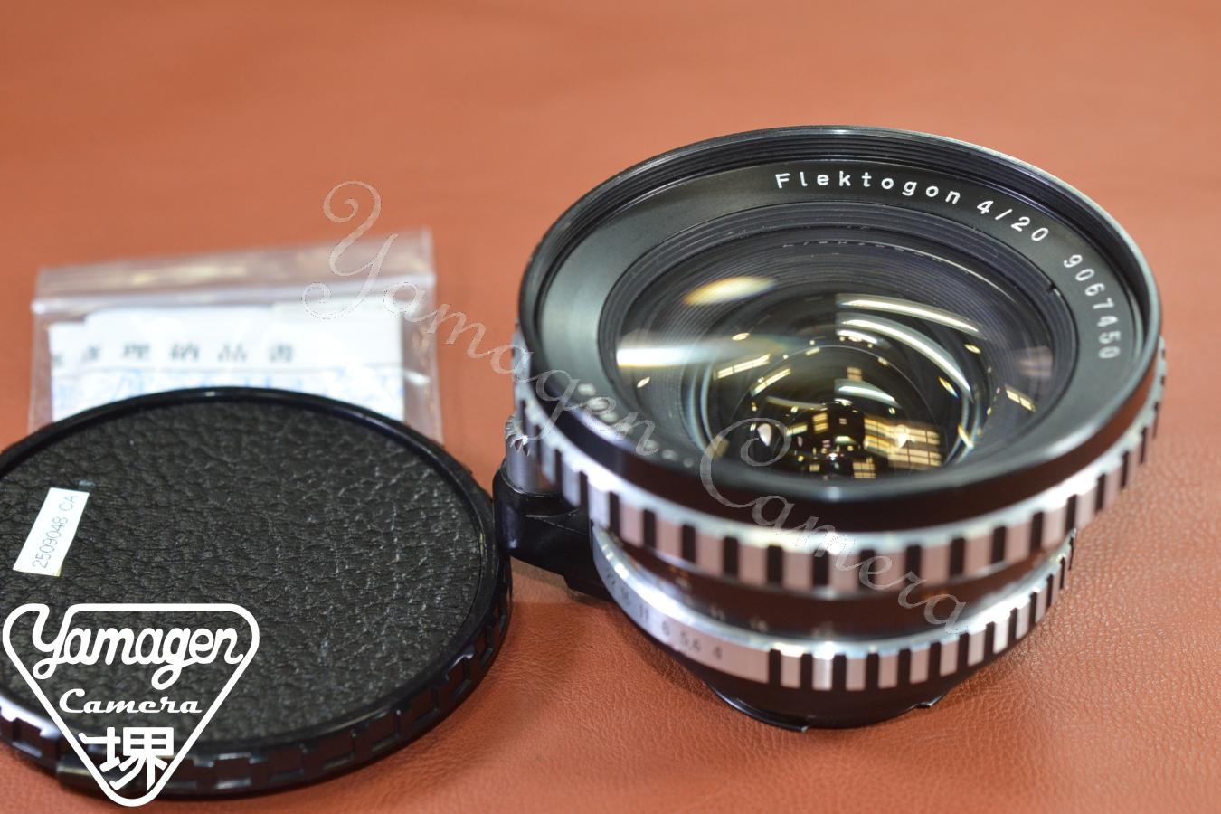 【希 少】Carl Zeiss Jena Flektogon 20mm F4 ゼブラ 整備済 【エキザクタマウントレンズ】