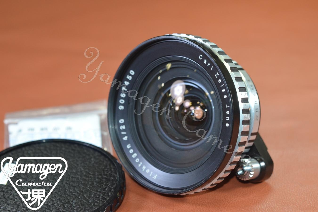 【希 少】Carl Zeiss Jena Flektogon 20mm F4 ゼブラ 整備済 【エキザクタマウントレンズ】
