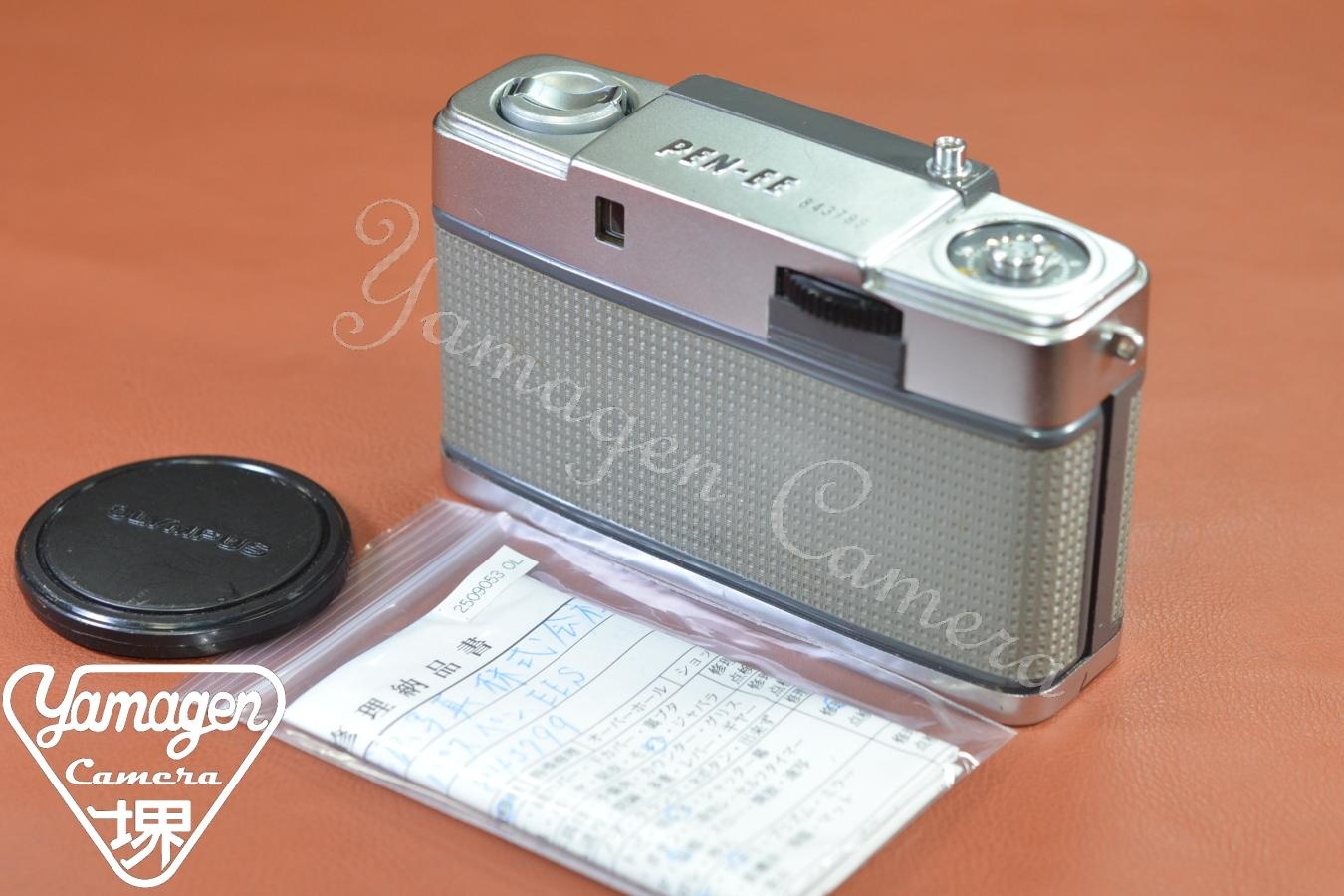 OLYMPUS PEN-EES 後期型 整備済 【Olympus D.Zuiko 3cm F2.8 レンズ搭載】