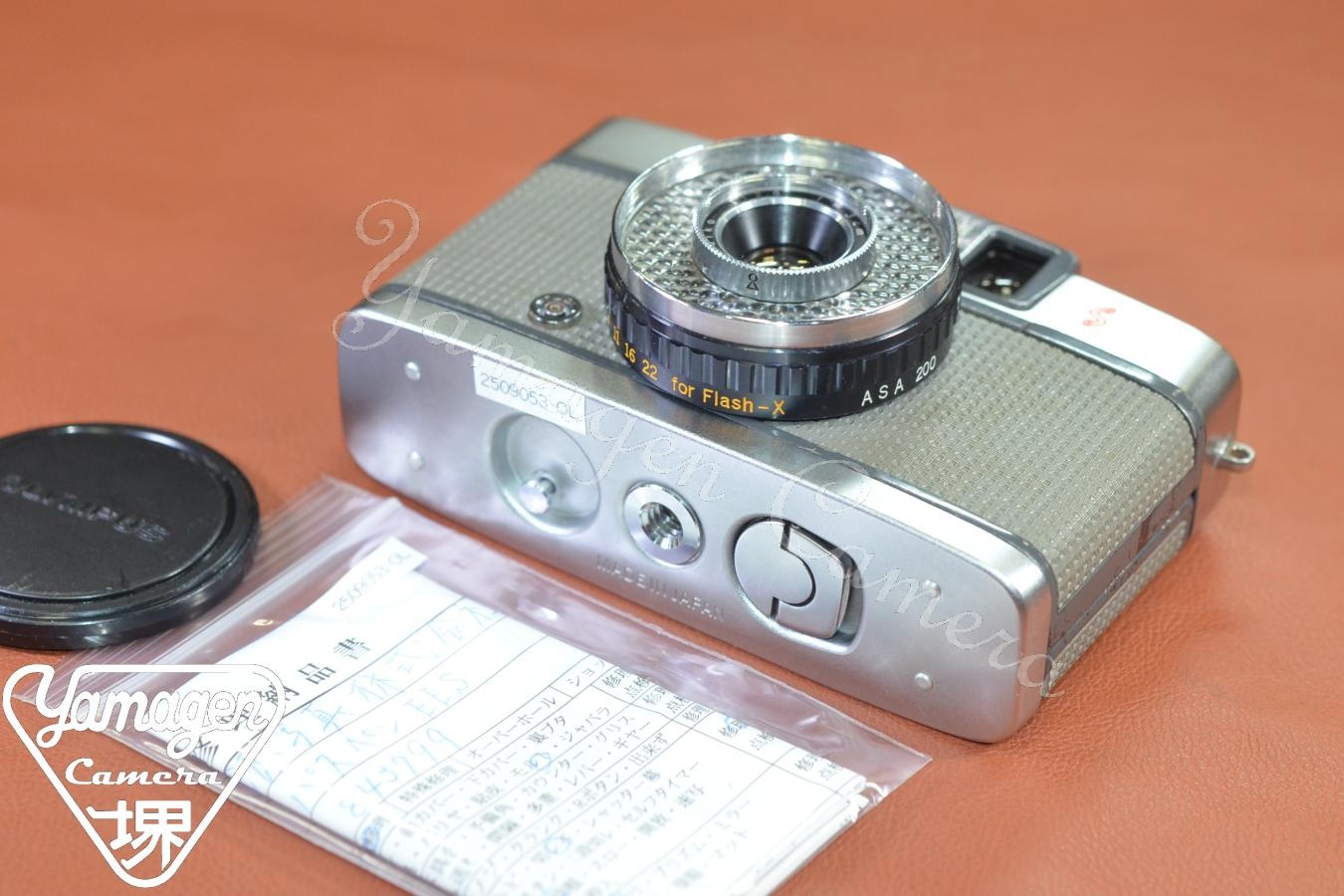 OLYMPUS PEN-EES 後期型 整備済 【Olympus D.Zuiko 3cm F2.8 レンズ搭載】