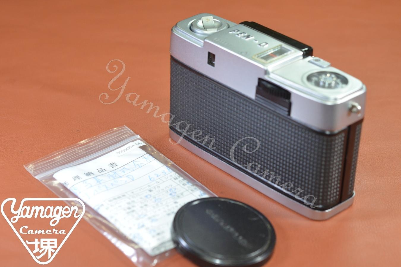 OLYMPUS PEN-D 整備済 【Olympus F.Zuiko 3.2cm F1.9 レンズ搭載】※キレイな物をお探しの方必見!!自信ありの逸品!!