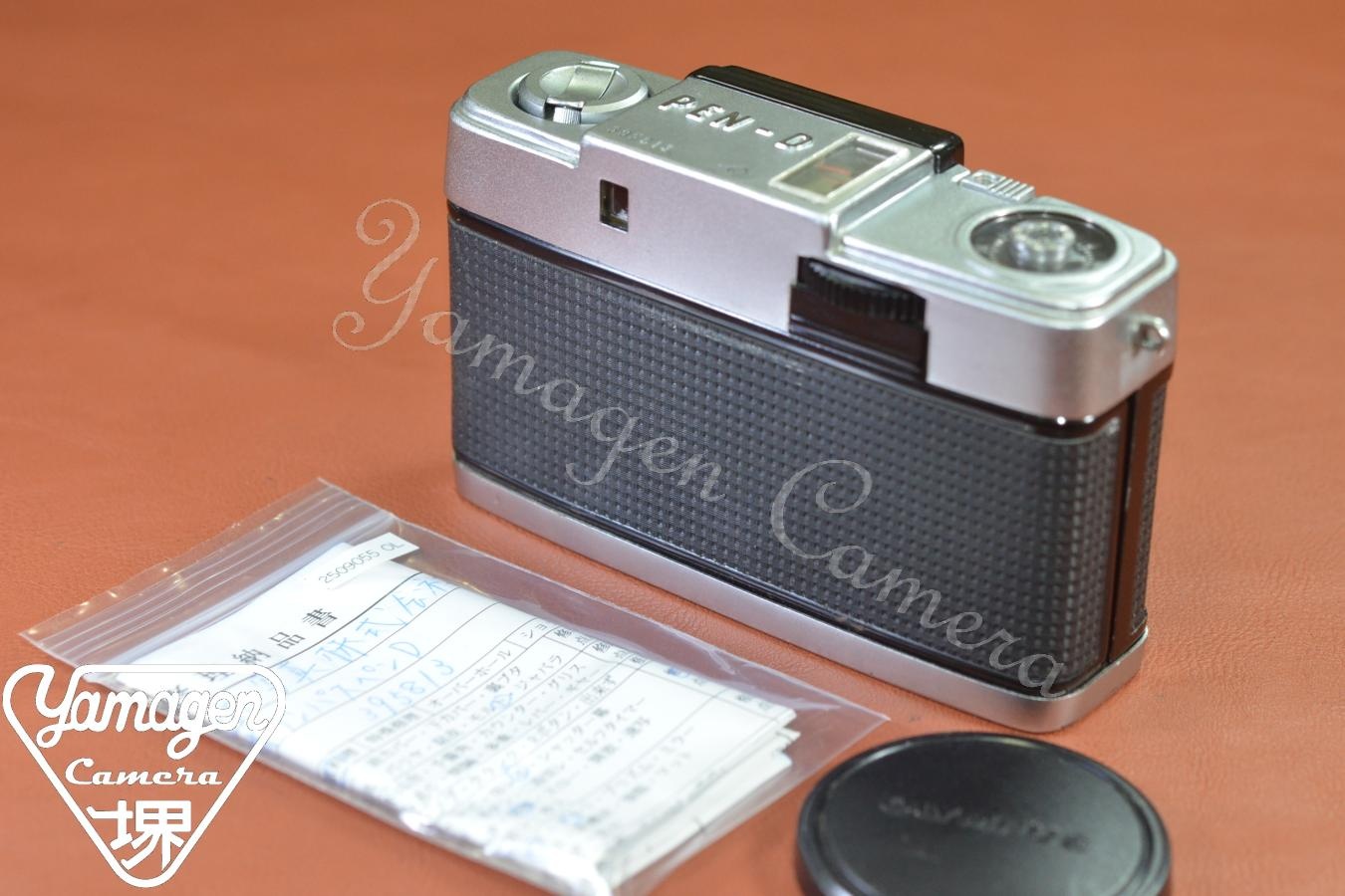 OLYMPUS PEN-D 整備済 【Olympus F.Zuiko 3.2cm F1.9 レンズ搭載】※キレイな物をお探しの方必見!!自信ありの逸品!!