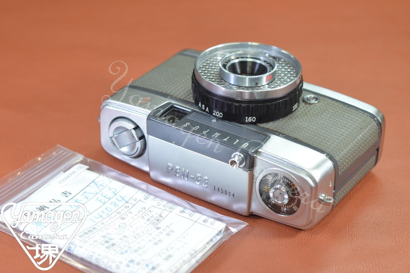 OLYMPUS PEN-EES 前期型 整備済 【Olympus D.Zuiko 3cm F2.8 レンズ搭載】