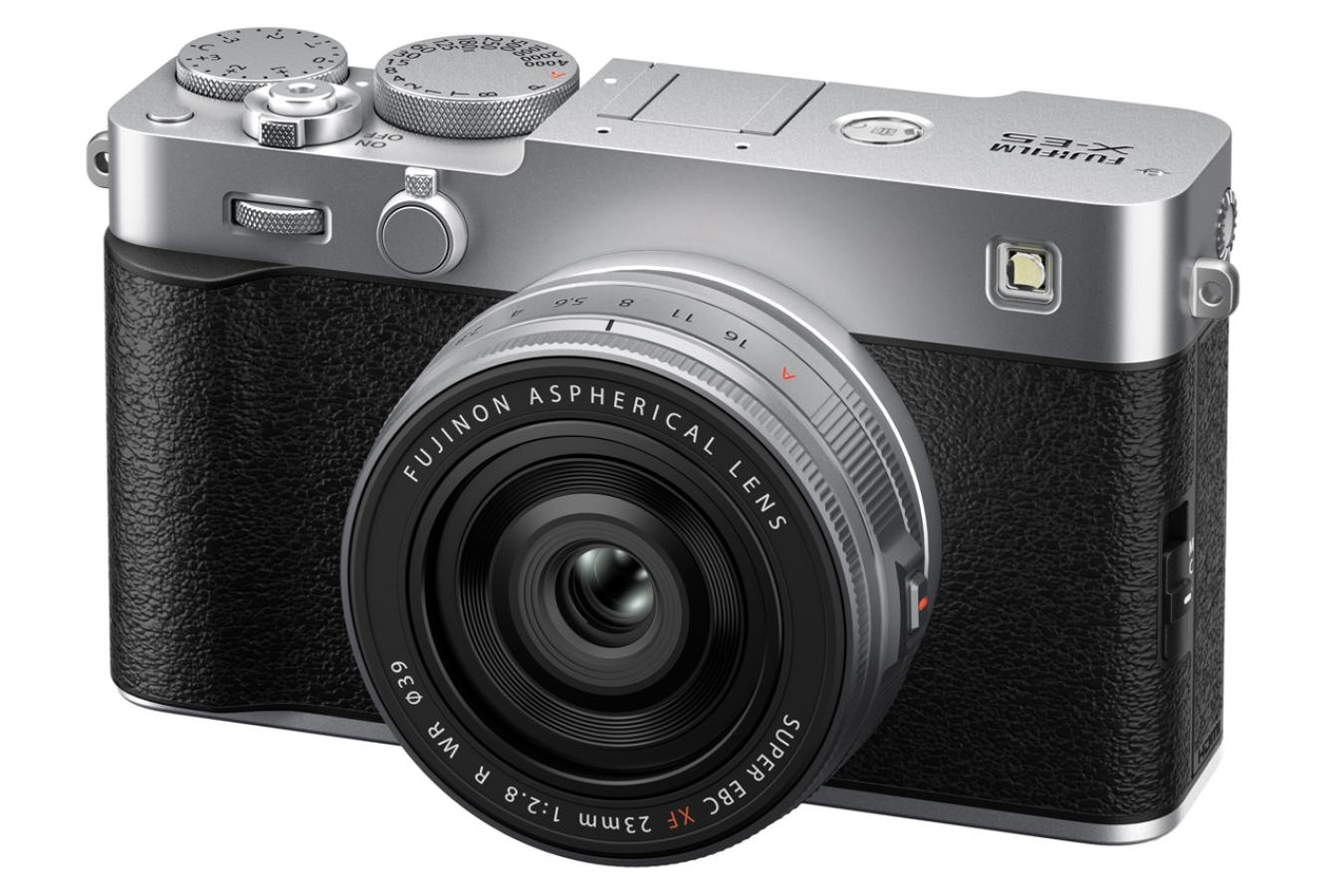 【新 品 未 使 用】FUJIFILM X-E5 XF23mmレンズキット [シルバー]【超品薄!!・今なら即納可】