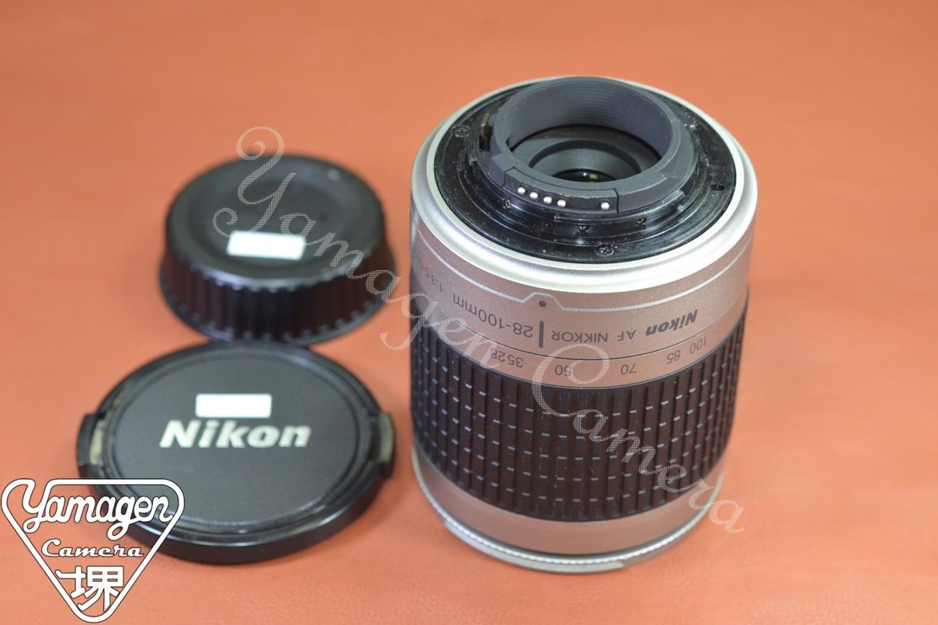 Nikon AF NIKKOR 28-100mm F3.5-5.6G Silver 【キレイな物をお探しの方必見!!自信ありの逸品!!】