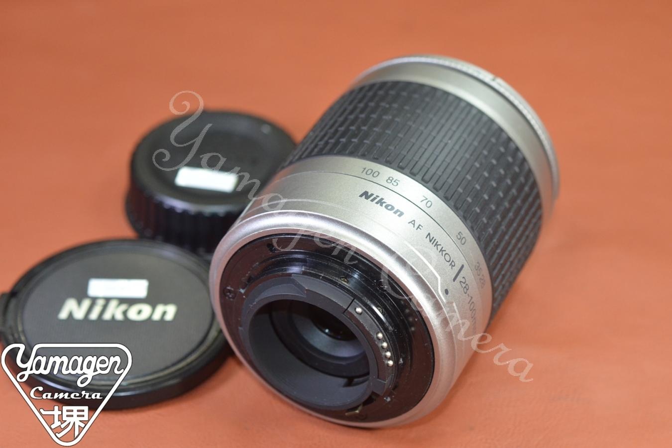 Nikon AF NIKKOR 28-100mm F3.5-5.6G Silver 【キレイな物をお探しの方必見!!自信ありの逸品!!】