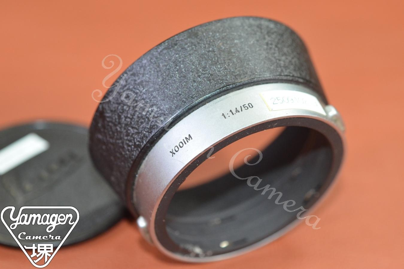 【希 少 】LEICA XOOIM 12521G 純正フードキャップ付【SUMMILUX50/1.4用】