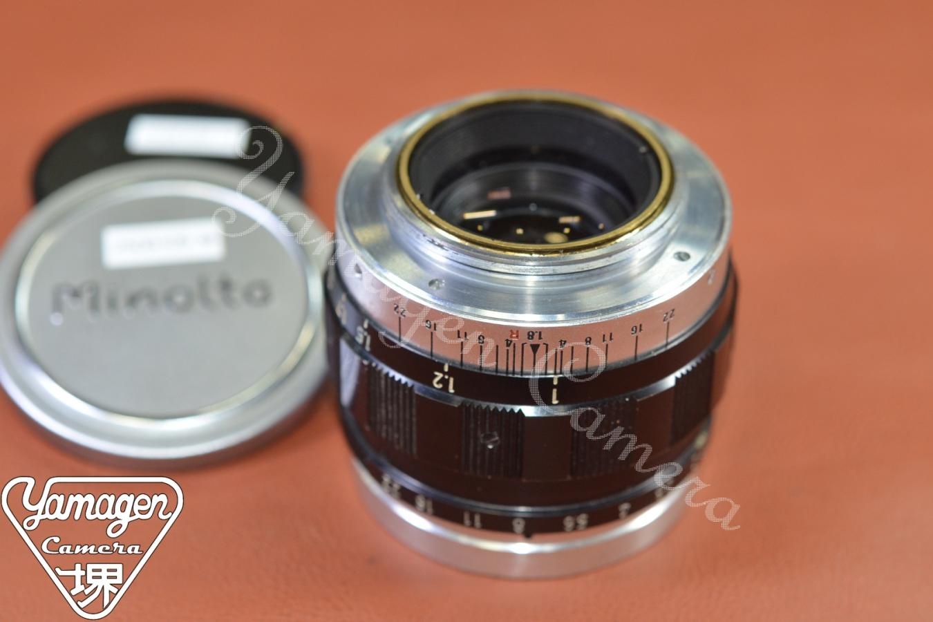 千代田光学 SUPER ROKKOR 5cm F1.8 【LEICA Lマウントレンズ】