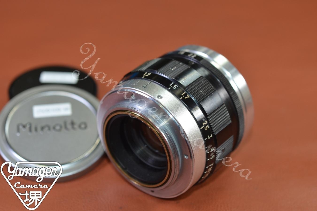 千代田光学 SUPER ROKKOR 5cm F1.8 【LEICA Lマウントレンズ】