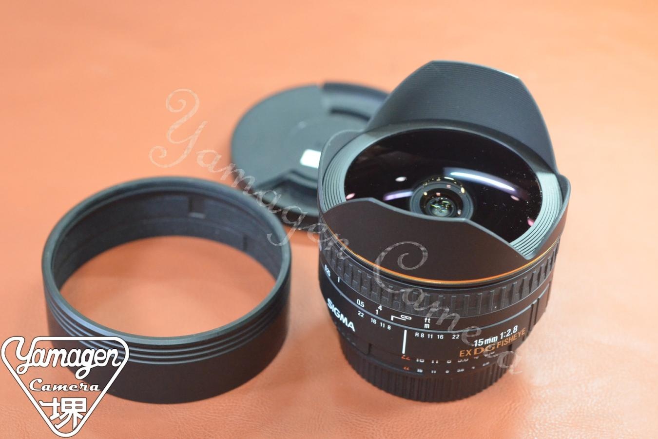 SIGMA 15mm F2.8 EX DG FISH EYE【Nikon用】
