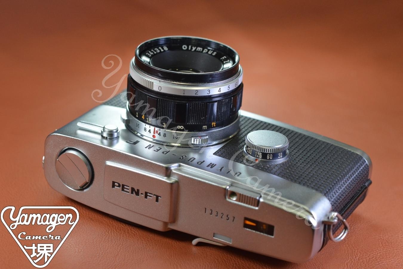 OLYMPUS PEN-FT Silver F.Zuiko Auto-S 38/1.8付 【モルト交換済】