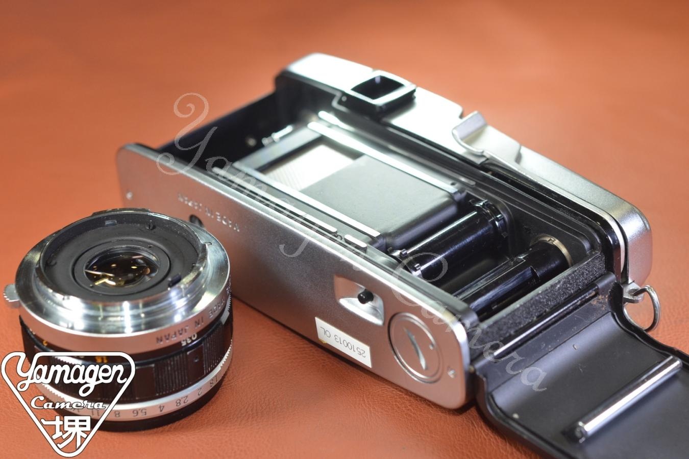 OLYMPUS PEN-FT Silver F.Zuiko Auto-S 38/1.8付 【モルト交換済】