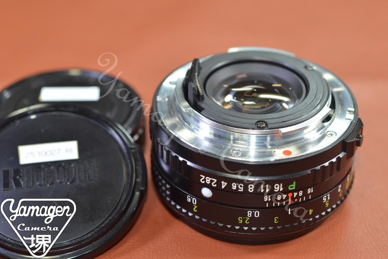 RICOH RIKENON P 50mm F2 【Kマウントレンズ】