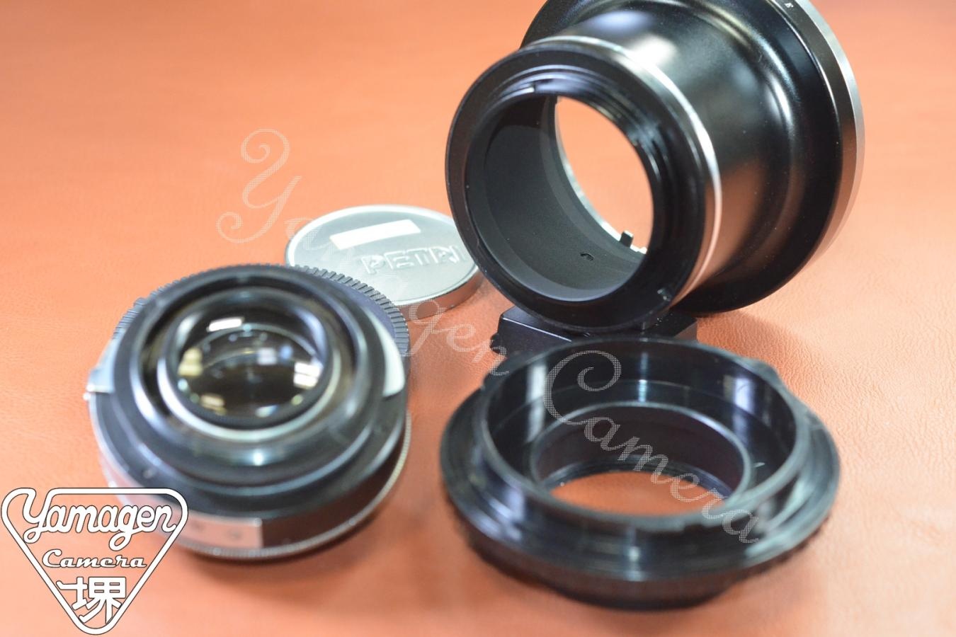 【希 少】ROSS LONDON PATENT XPRES 105mm F3.8 M42改【M42マウント→PENTAX645→SONY Eマウント変換アダプター付】※キレイな物をお探しの方必見!!