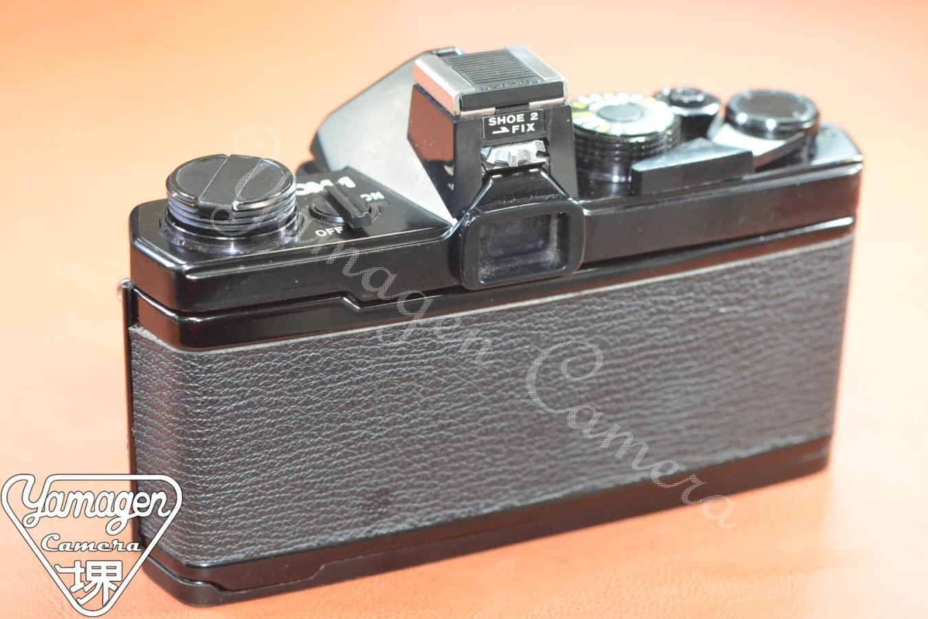 OLYMPUS OM-1 Black モルト交換済 【純正アクセサリーシュー2型付】