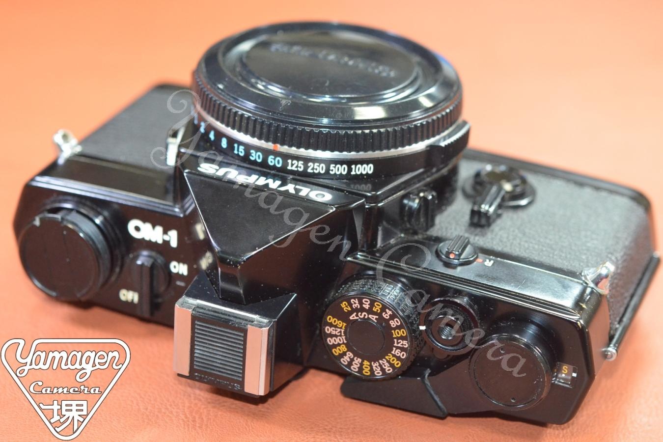 OLYMPUS OM-1 Black モルト交換済 【純正アクセサリーシュー2型付】