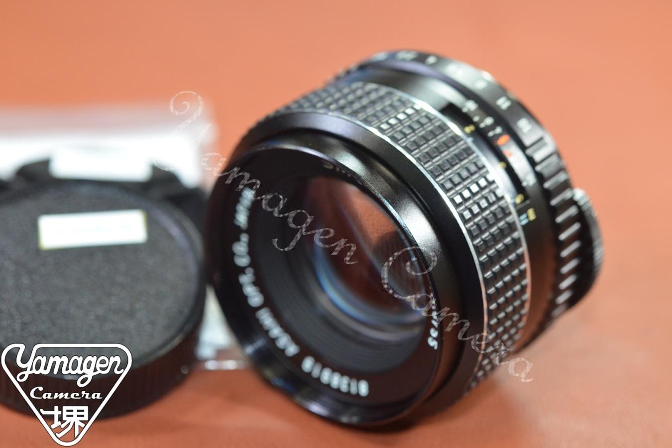 Asahi Opt.Co. SMC TAKUMAR 55mm F1.8 整備済 【カメラ女子に絶大な人気のオールドレンズ M42マウントレンズ】