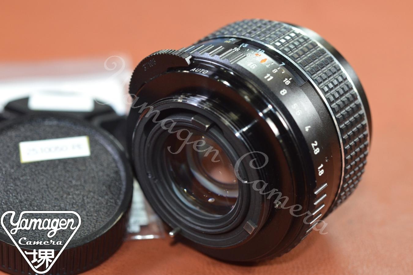 Asahi Opt.Co. SMC TAKUMAR 55mm F1.8 整備済 【カメラ女子に絶大な人気のオールドレンズ M42マウントレンズ】