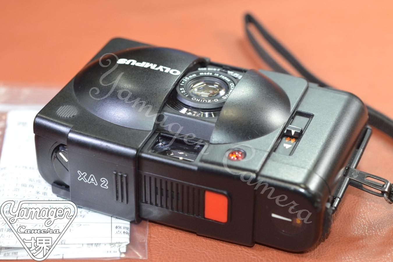 OLYMPUS XA2 Black 整備済 【OLYMPUS D.ZUIKO 35/3.5 レンズ搭載】