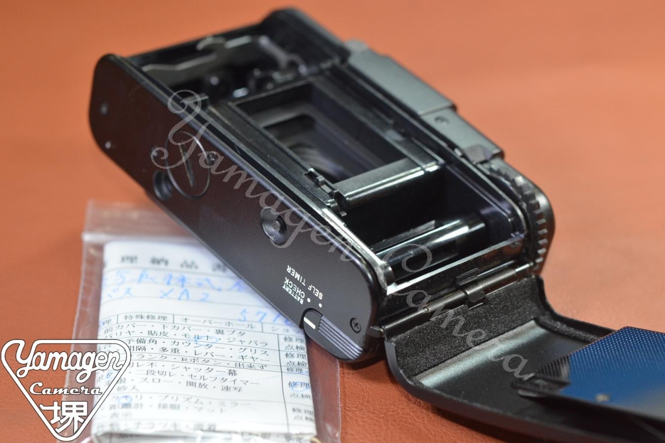 OLYMPUS XA2 Black 整備済 【OLYMPUS D.ZUIKO 35/3.5 レンズ搭載】