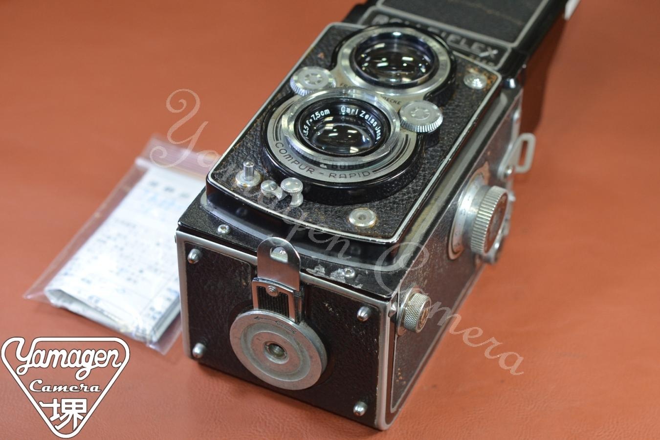 Rolleiflex Standard Neu 整備済 【Carl Zeiss Jena Tessar 7.5cm F3.5レンズ搭載】