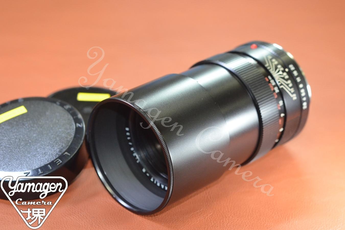 【希 少】LEICA ELMARIT-R 135mm F2.8  3カム Red Scale 【213万台1965年製 距離表記:赤feet】