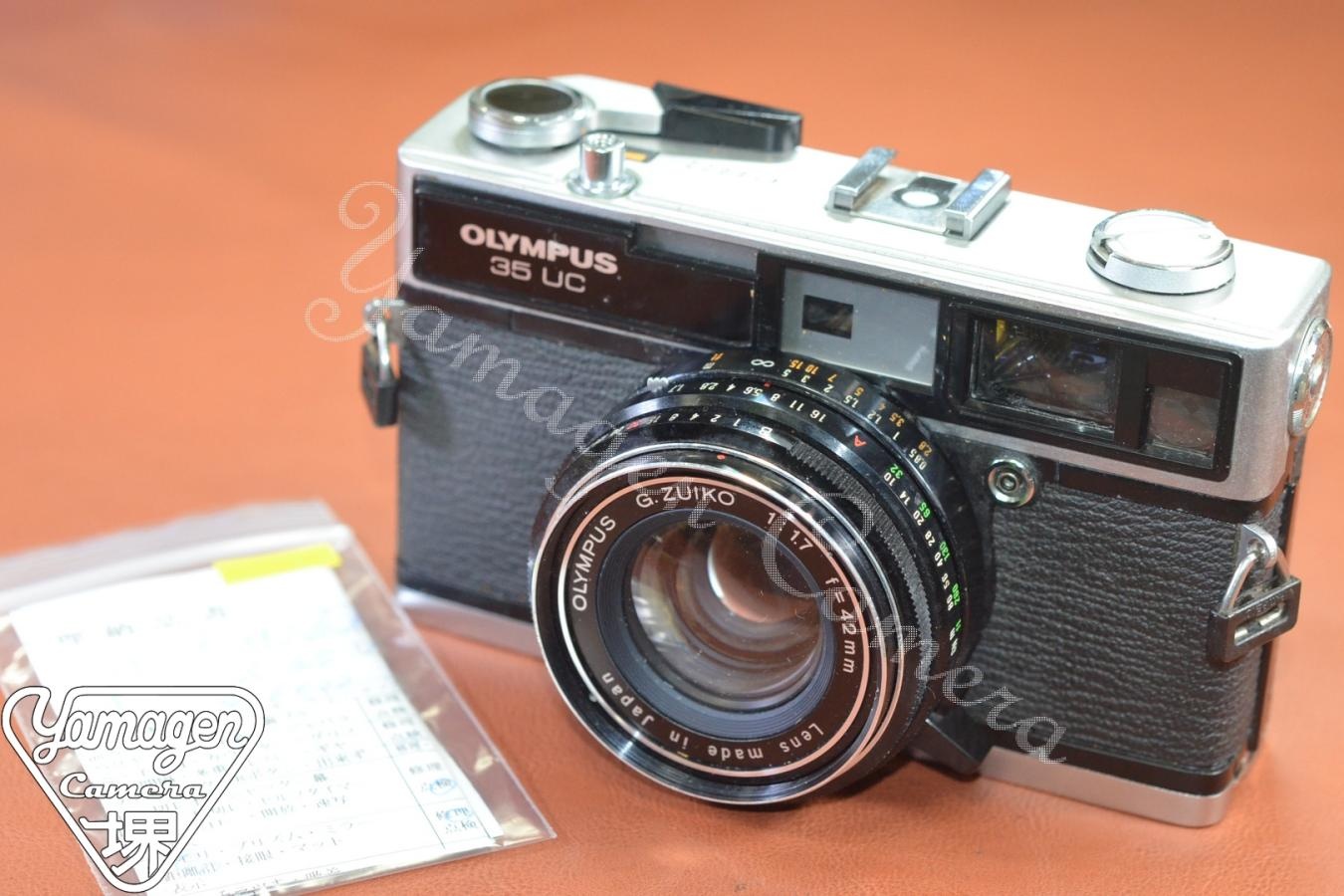 OLYMPUS 35UC 整備済 【OLYMPUS G.ZUIKO 42/1.7 レンズ搭載】