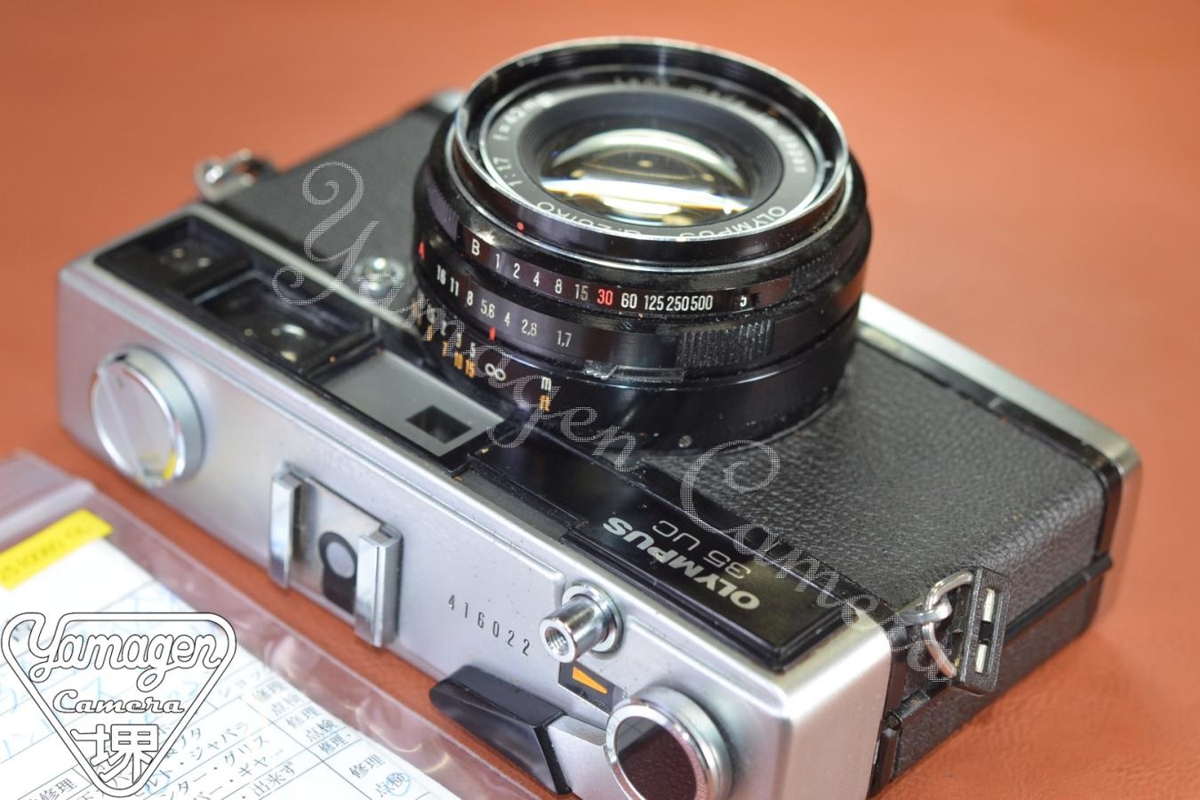 OLYMPUS 35UC 整備済 【OLYMPUS G.ZUIKO 42/1.7 レンズ搭載】