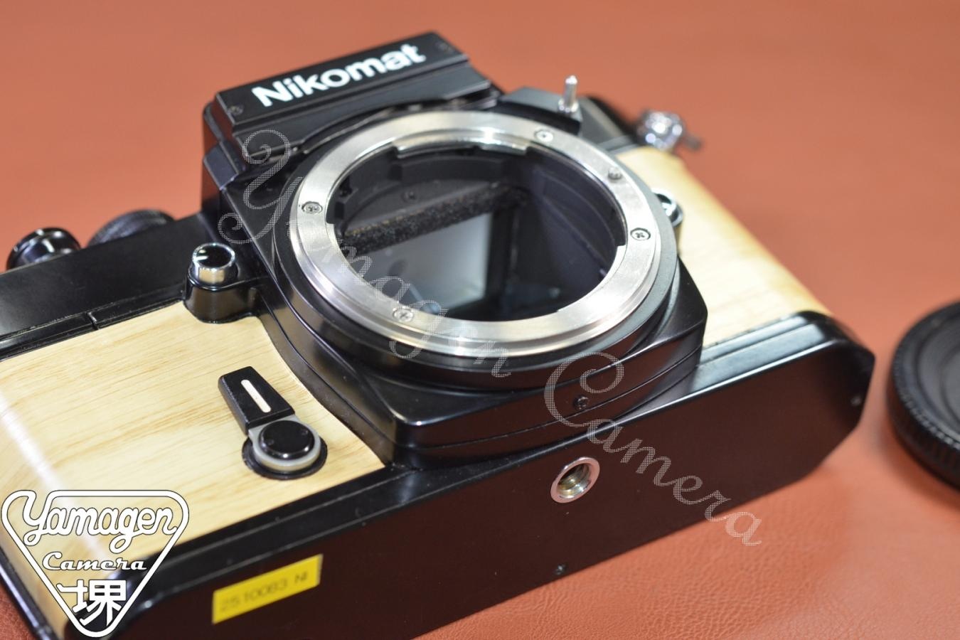 【リメイクカメラ】Nikomat EL Black 【モルト交換済】