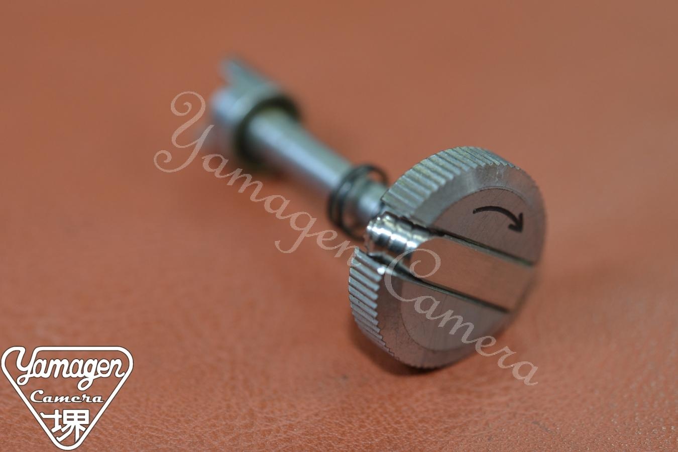 【希 少】Nikon 巻き上げクランク Silver 【Nikon F用】※元カメラのきむらカリスマ修理人田口由明氏所有放出!!