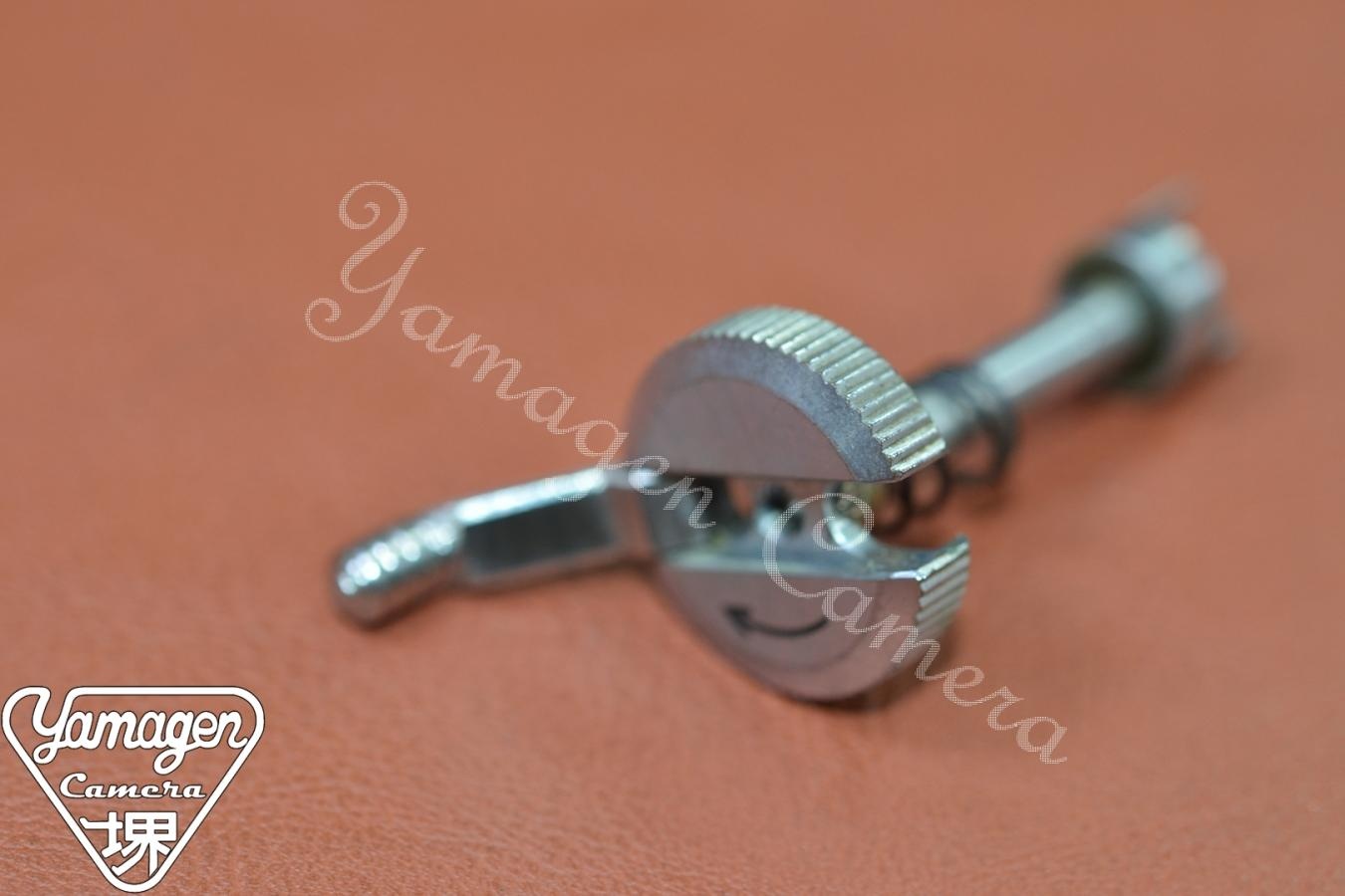 【希 少】Nikon 巻き上げクランク Silver 【Nikon F用】※元カメラのきむらカリスマ修理人田口由明氏所有放出!!