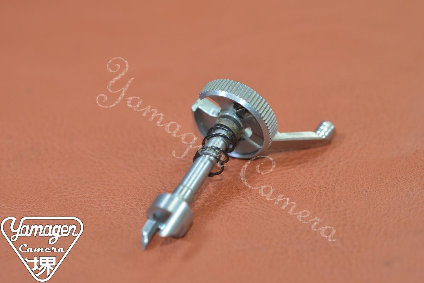 【希 少】Nikon 巻き上げクランク Silver 【Nikon F用】※元カメラのきむらカリスマ修理人田口由明氏所有放出!!