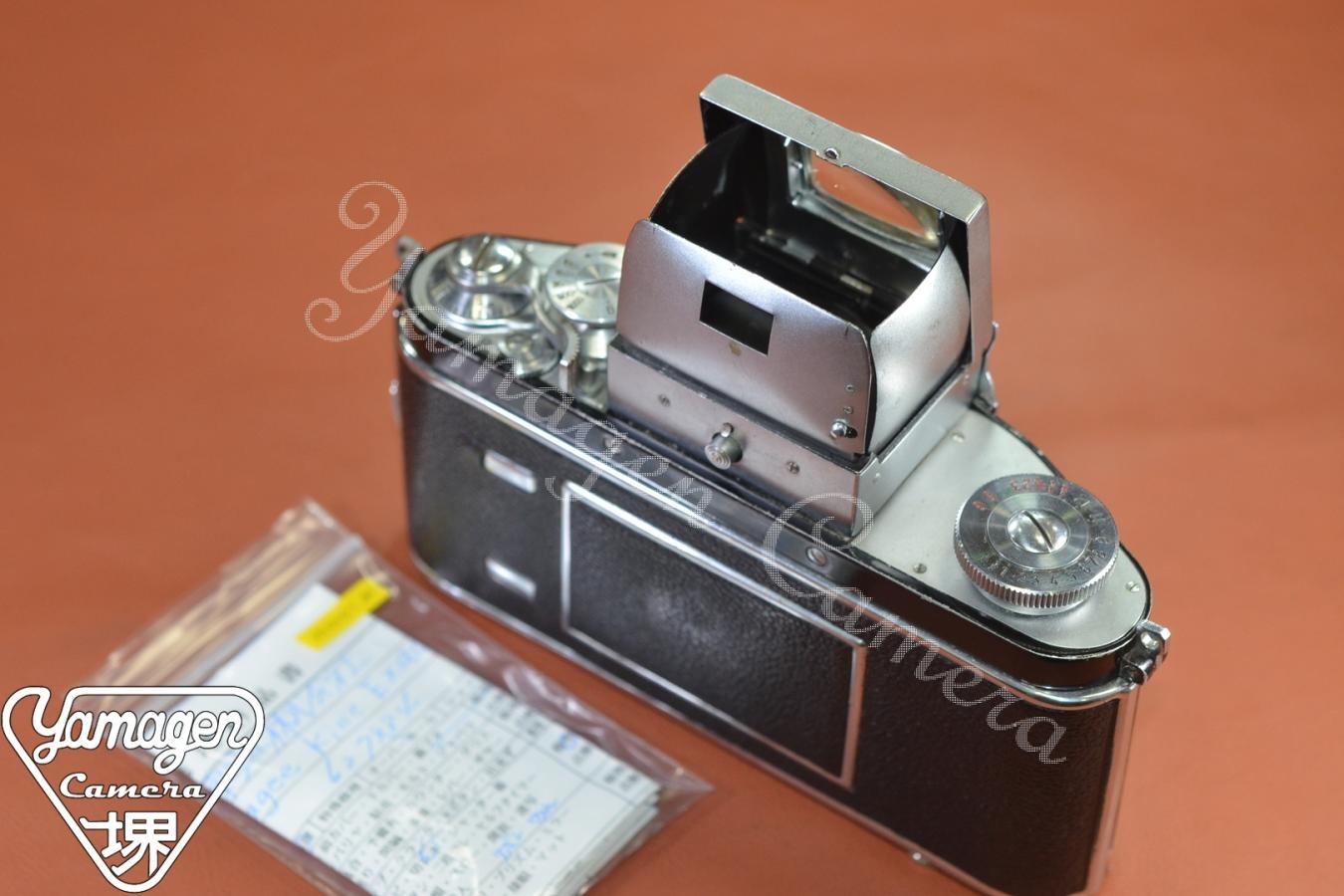 【希 少】Jhagee Kine Exacta Carl Zeiss Jena Tessar 4cm F4.5付 【整備済】