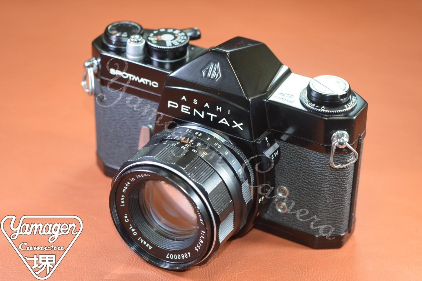 ASAHI PENTAX SP Black Super-Takumar 55/1.8付
