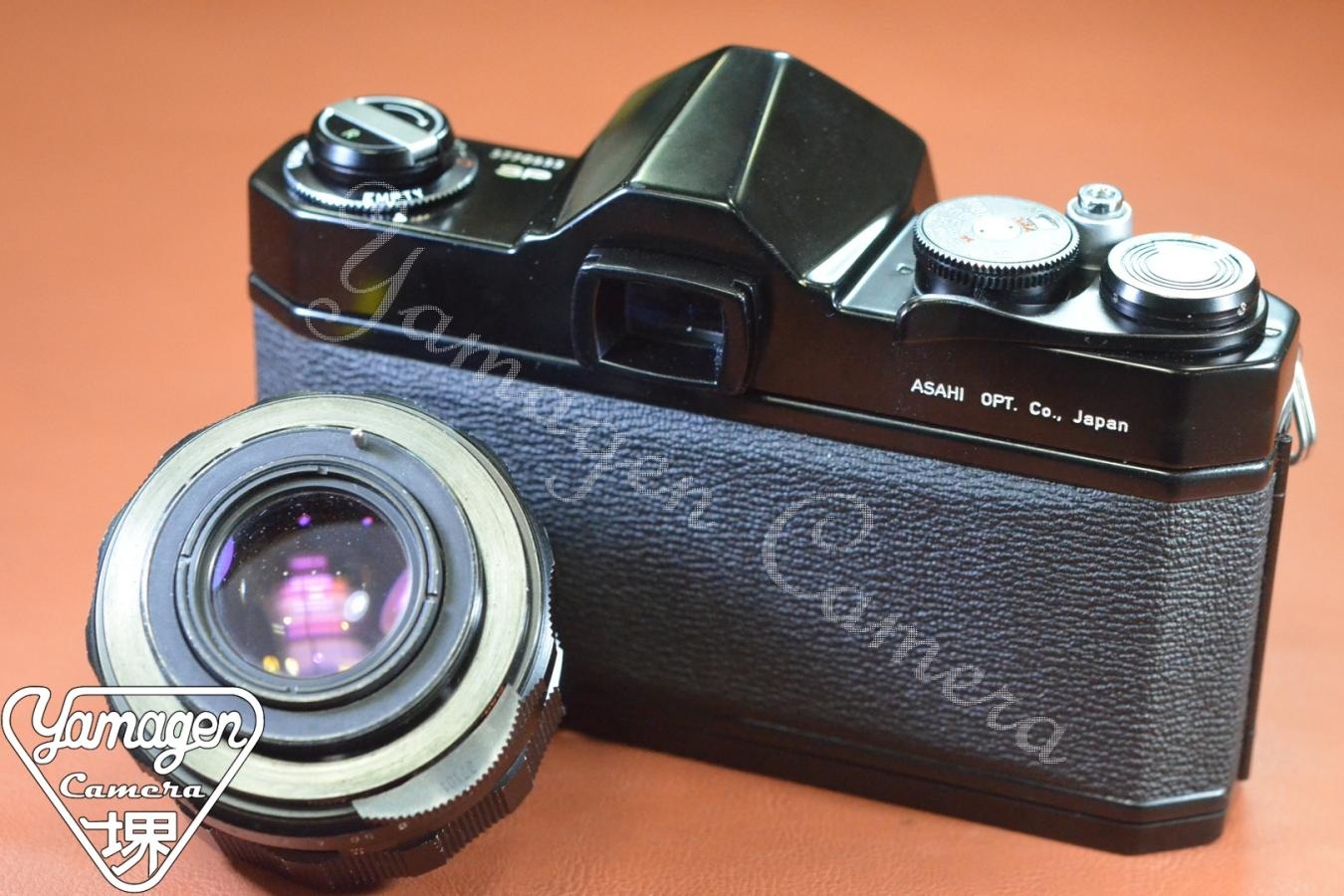 ASAHI PENTAX SP Black Super-Takumar 55/1.8付