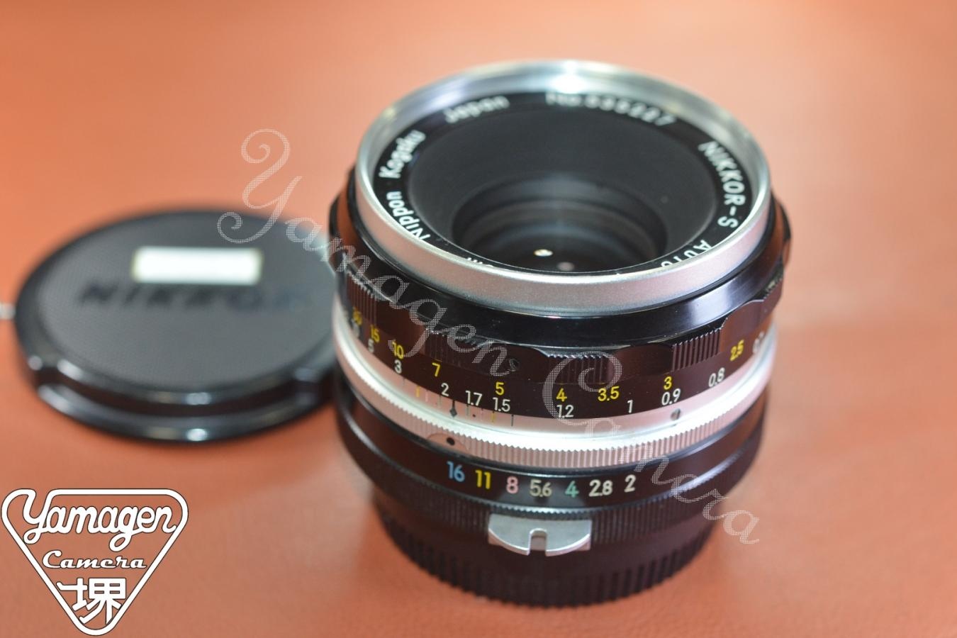 【希 少】Nippon KogakuNIKKOR-S Auto 5cm F2 PAT.PENDマーク入り 【キレイな物をお探しの方必見!!自信ありの逸品!!】