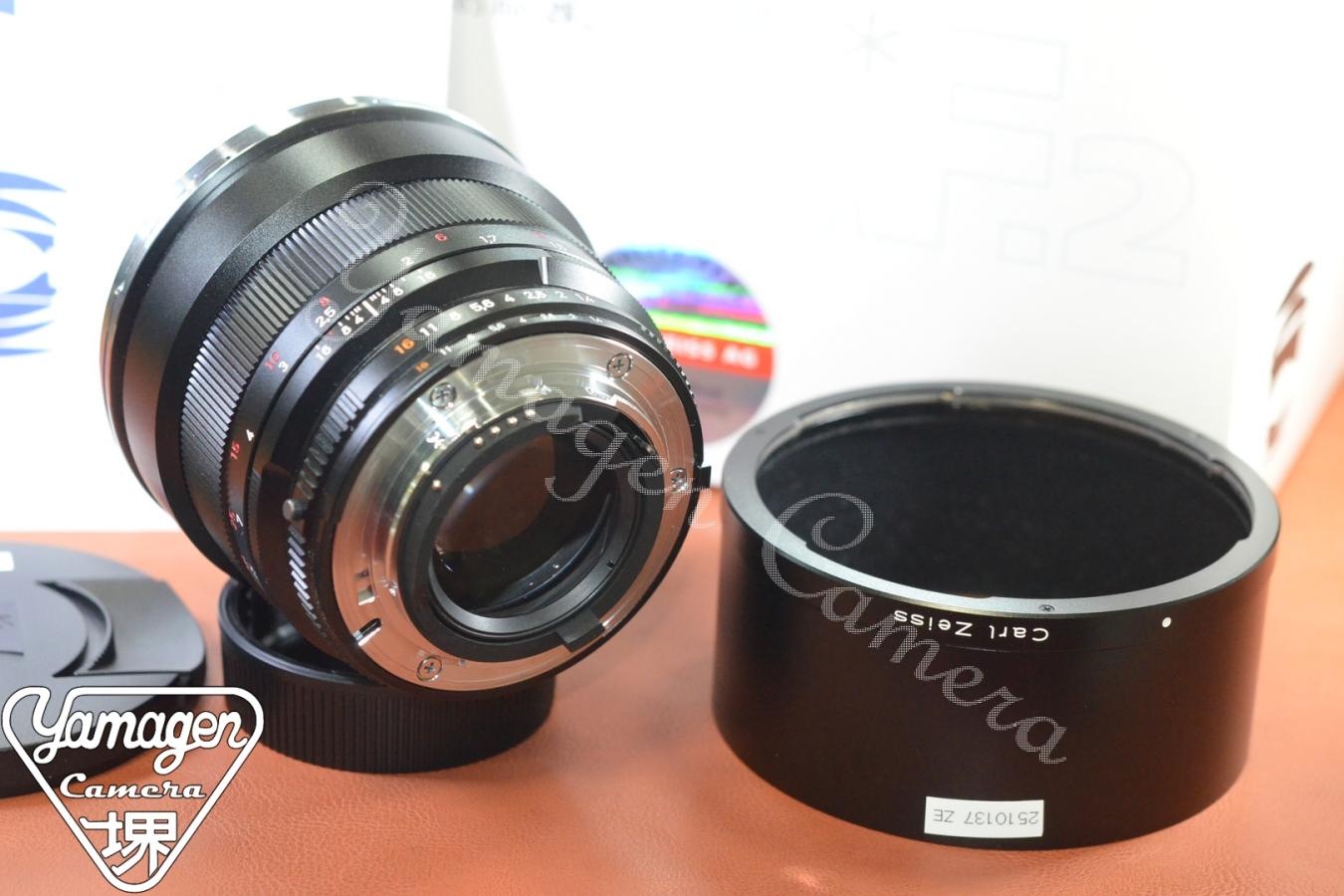Carl Zeiss Planar T* 85mm F1.4 ZF.2 元箱付一式 【キレイな物をお探しの方必見!!自信ありの逸品!!】