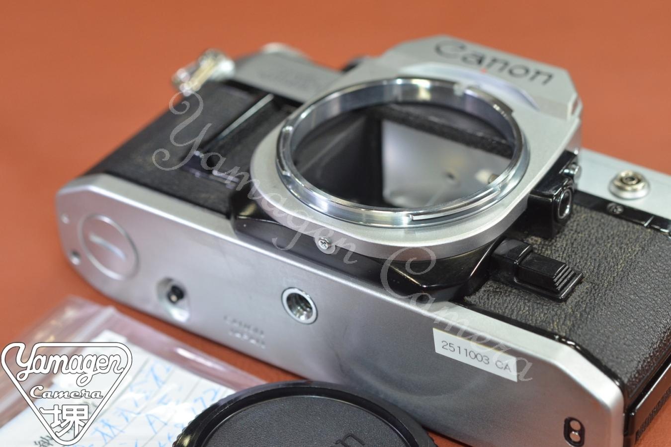 Canon AE-1 Silver【整備済】※シャッター鳴きなし