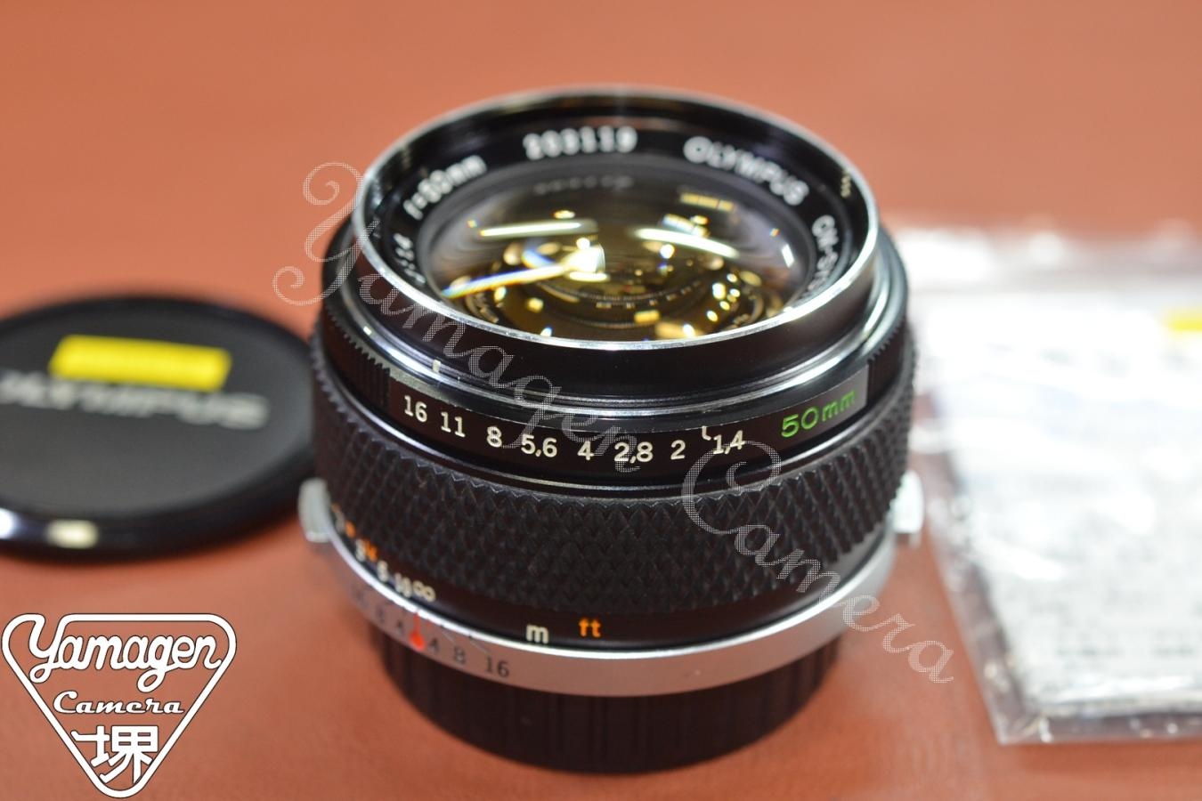 OLYMPUS G.ZUIKO AUTO-S 50mm F1.4 整備済【カメラ女子に絶大な人気のオールドレンズ 】