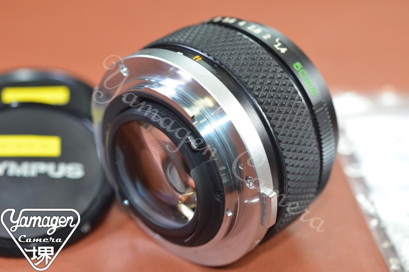 OLYMPUS G.ZUIKO AUTO-S 50mm F1.4 整備済【カメラ女子に絶大な人気のオールドレンズ 】