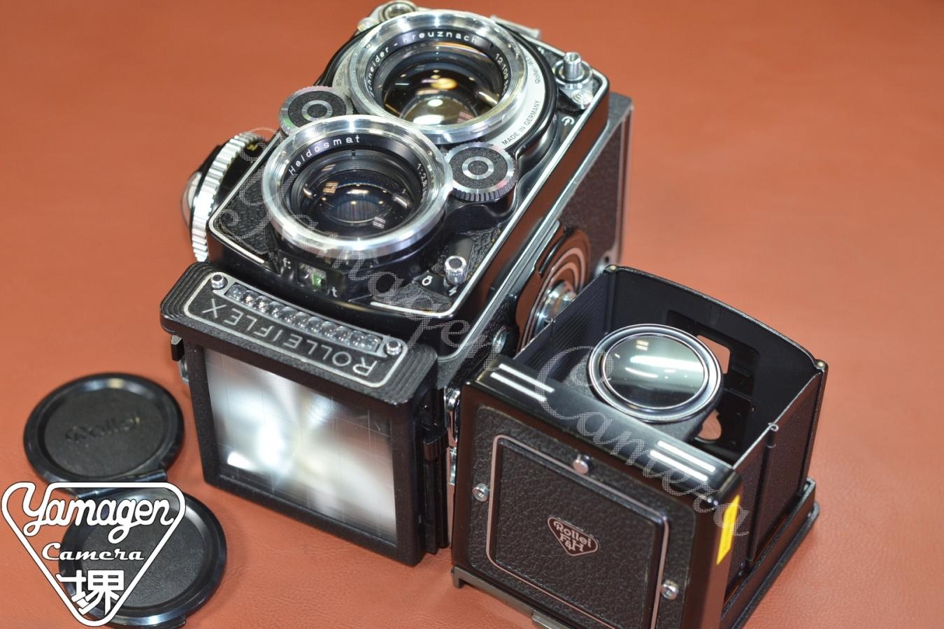 【希 少】Rolleiflex 2.8F White Face 【Schneider-Kreuznach Xenotar 80/2.8レンズ搭載】※キレイな物をお探しの方必見!!自信ありの逸品!!